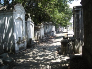 Sunlight and the cemeteries